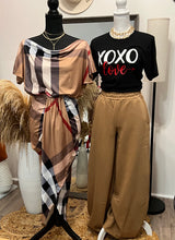 Load image into Gallery viewer, Wide Leg Sweat Pants (Mocha)