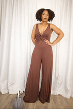 Load image into Gallery viewer, Front-detail Jumpsuit (Brown)
