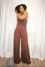 Load image into Gallery viewer, Front-detail Jumpsuit (Brown)
