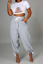 Load image into Gallery viewer, Harem Pants with Drawstring
