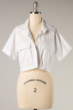 Load image into Gallery viewer, Short Sleeve Crop Top
