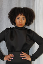 Load image into Gallery viewer, Elegant Midi Dress (Black)
