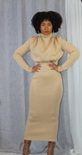 Load image into Gallery viewer, Elegant Midi Dress (Ivory)
