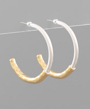 Load image into Gallery viewer, Half Tube Earrings
