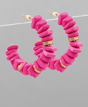 Load image into Gallery viewer, Wooden Square Hoops
