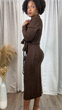 Load image into Gallery viewer, Cable Knit Wrapped Midi
