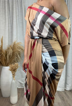 Load image into Gallery viewer, Print Off-Shoulder Ruched Dress
