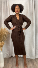 Load image into Gallery viewer, Cable Knit Wrapped Midi
